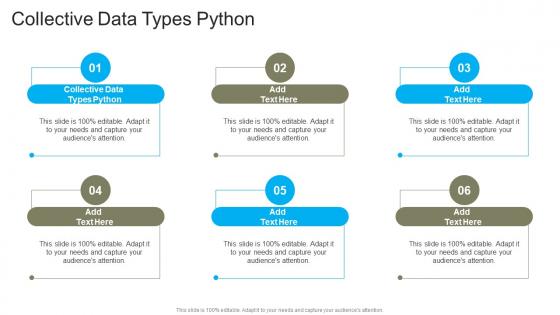 Collective Data Types Python In Powerpoint And Google Slides Cpb