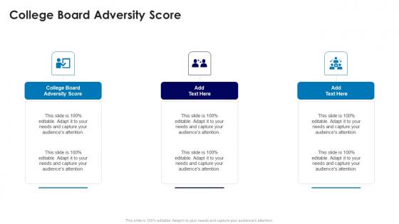 College Board Adversity Score In Powerpoint And Google Slides Cpb