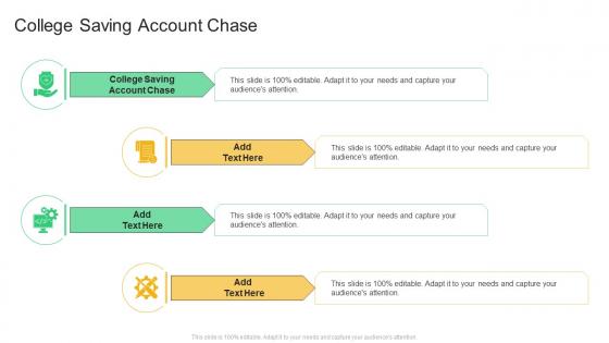 College Saving Account Chase In Powerpoint And Google Slides Cpb
