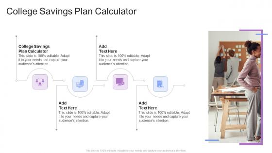 College Savings Plan Calculator In Powerpoint And Google Slides Cpb