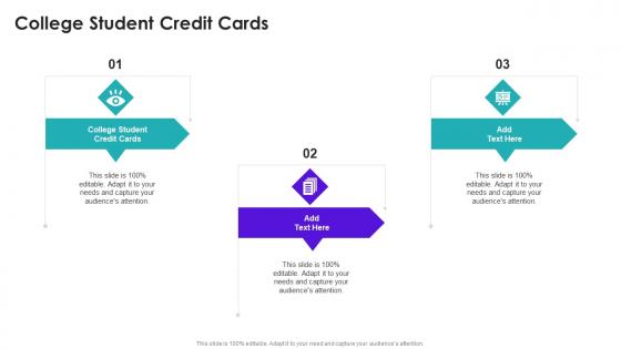 College Student Credit Cards In Powerpoint And Google Slides Cpb