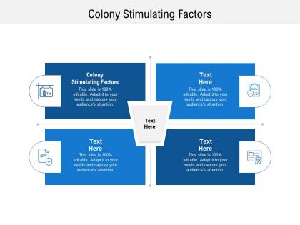 Colony stimulating factors ppt powerpoint presentation ideas sample cpb