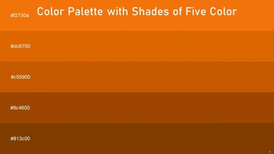 Color Palette With Five Shade Christine Bamboo Rose Of Sharon Brown Cinnamon