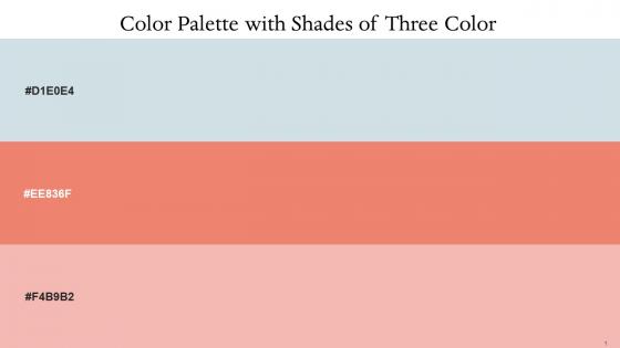 Color Palette With Five Shade Geyser Apricot Mandys Pink