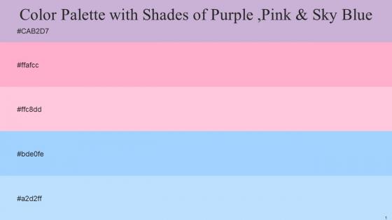 Color Palette With Five Shade Lavender Gray Carnation Pink Pastel Pink French Pass Anakiwa