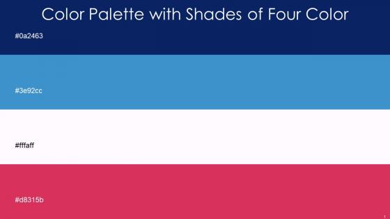 Color Palette With Five Shade Madison Shakespeare Tutu Cerise Red