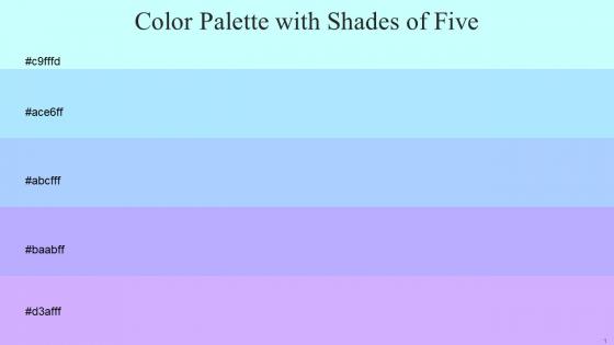 Color Palette With Five Shade Onahau Anakiwa Anakiwa Melrose Mauve