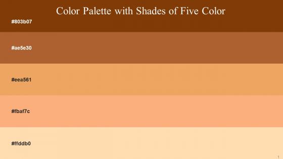 Color Palette With Five Shade Peru Tan Paarl Porsche Hit Pink Caramel