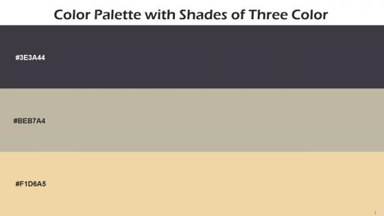 Color Palette With Five Shade Ship Gray Bison Hide New Orleans