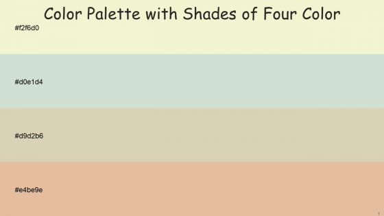 Color Palette With Five Shade Tusk Sea Mist Akaroa Cashmere
