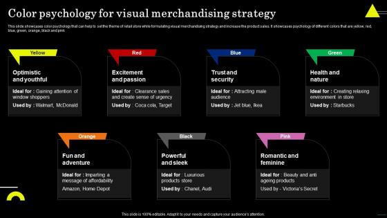 Color Psychology For Visual Merchandising Strategy Strategic Guide For Field Marketing MKT SS
