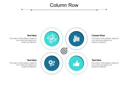 Column row ppt powerpoint presentation professional inspiration cpb