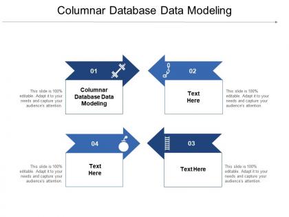 Columnar database data modeling ppt powerpoint presentation outline information cpb