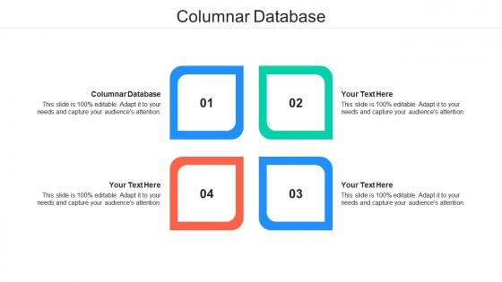 Columnar database ppt powerpoint presentation layouts graphics pictures cpb