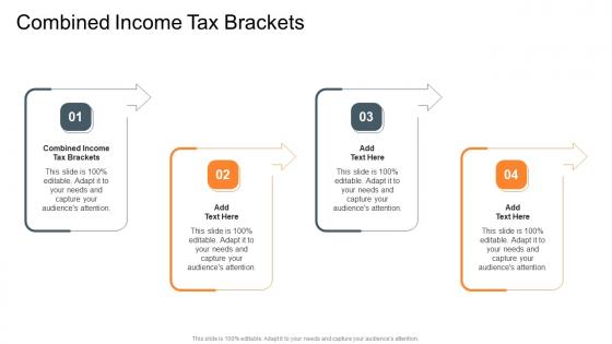 Combined Income Tax Brackets In Powerpoint And Google Slides Cpb