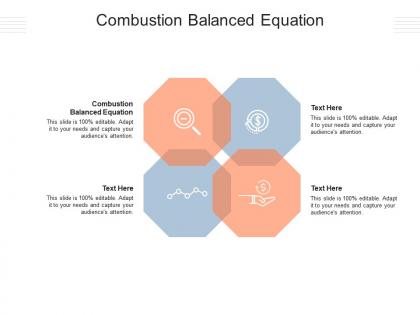 Combustion balanced equation ppt powerpoint presentation slide cpb