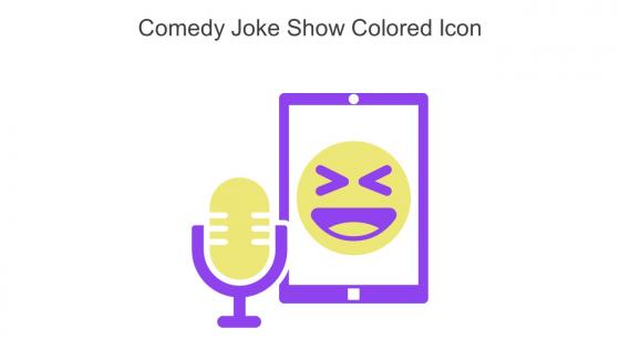 Comedy Joke Show Colored Icon In Powerpoint Pptx Png And Editable Eps Format
