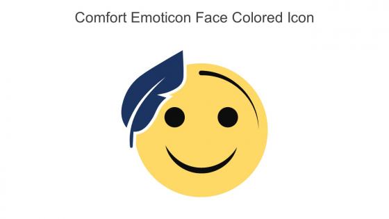 Comfort Emoticon Face Colored Icon In Powerpoint Pptx Png And Editable Eps Format
