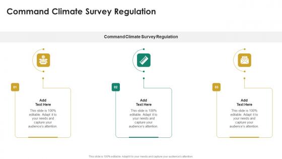 Command Climate Survey Regulation In Powerpoint And Google Slides Cpb