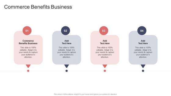 Commerce Benefits Business In Powerpoint And Google Slides Cpb