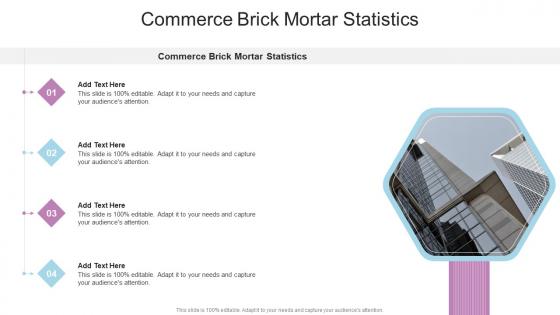 Commerce Brick Mortar Statistics In Powerpoint And Google Slides Cpb