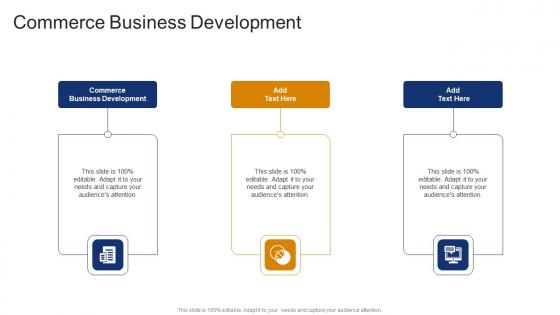 Commerce Business Development In Powerpoint And Google Slides Cpb