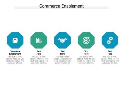 Commerce enablement ppt powerpoint presentation ideas slides cpb