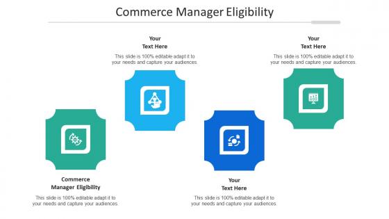 Commerce Manager Eligibility Ppt Powerpoint Presentation File Background Image Cpb