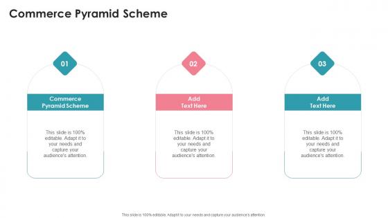 Commerce Pyramid Scheme In Powerpoint And Google Slides Cpb