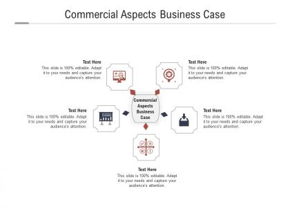 Commercial aspects business case ppt powerpoint presentation layouts gallery cpb
