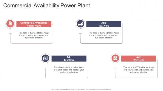 Commercial Availability Power Plant In Powerpoint And Google Slides Cpb