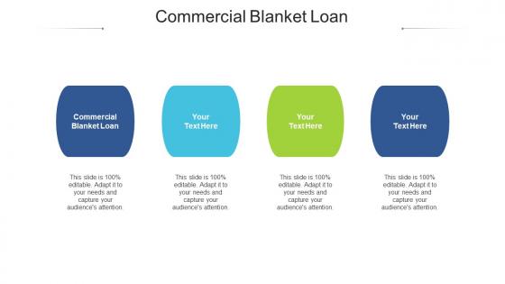 Commercial blanket loan ppt powerpoint presentation styles cpb