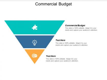 Commercial budget ppt powerpoint presentation gallery template cpb