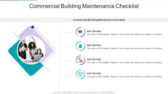 Commercial Building Maintenance Checklist In Powerpoint And Google Slides Cpb