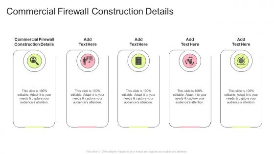 Commercial Firewall Construction Details In Powerpoint And Google Slides Cpb