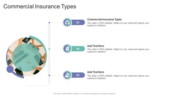 Commercial Insurance Types In Powerpoint And Google Slides Cpb