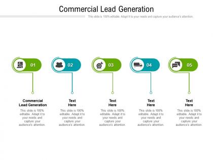 Commercial lead generation ppt powerpoint presentation model rules cpb