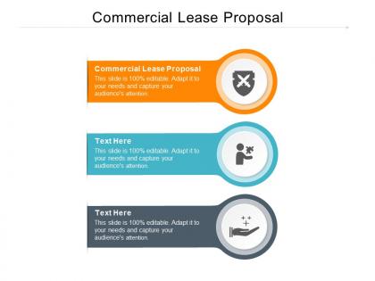 Commercial lease proposal ppt powerpoint presentation summary slides cpb