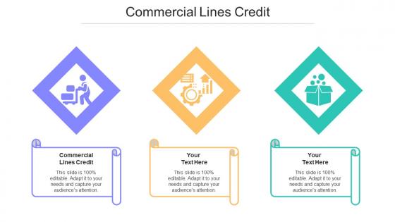 Commercial Lines Credit Ppt Powerpoint Presentation Model Smartart Cpb