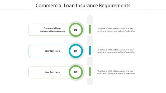 Commercial loan insurance requirements ppt powerpoint presentation pictures vector cpb