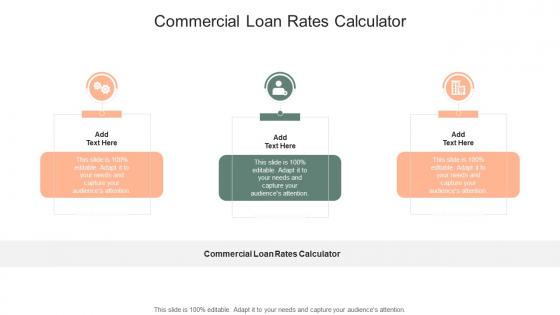 Commercial Loan Rates Calculator In Powerpoint And Google Slides Cpb