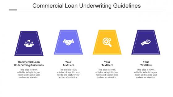 Commercial Loan Underwriting Guidelines Ppt Powerpoint Presentation Gallery Cpb