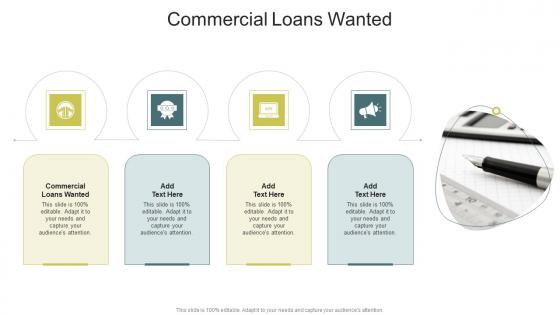 Commercial Loans Wanted In Powerpoint And Google Slides Cpb
