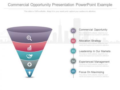 Commercial opportunity presentation powerpoint example