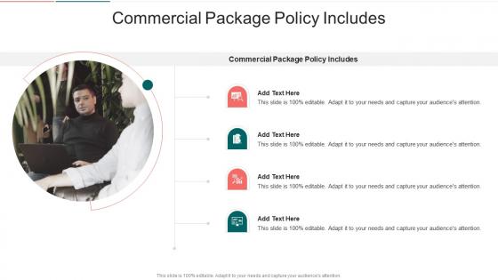 Commercial Package Policy Includes In Powerpoint And Google Slides Cpb