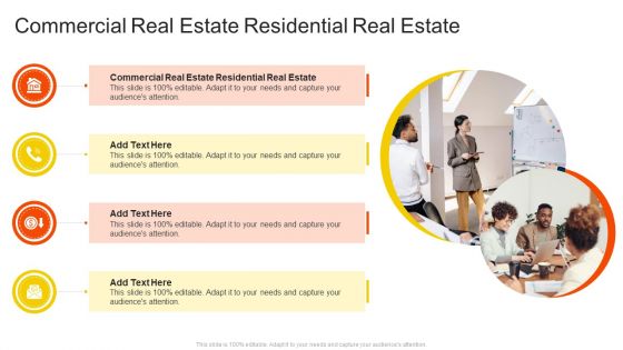 Commercial Real Estate Residential Real Estate In Powerpoint And Google Slides Cpb