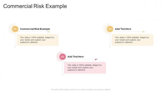 Commercial Risk Example In Powerpoint And Google Slides Cpb