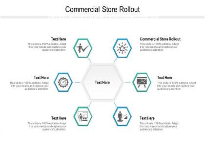 Commercial store rollout ppt powerpoint presentation styles designs download cpb