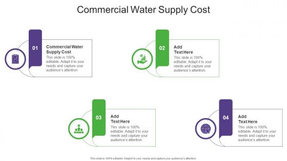 Commercial Water Supply Cost In Powerpoint And Google Slides Cpb