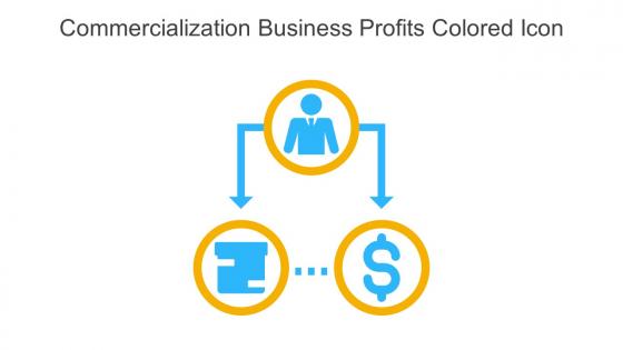 Commercialization Business Profits Colored Icon In Powerpoint Pptx Png And Editable Eps Format